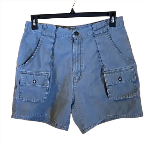 MUNSINGWEAR Other - Vintage Munsingwear Light Olive Green Cargo Shorts Casual 34W